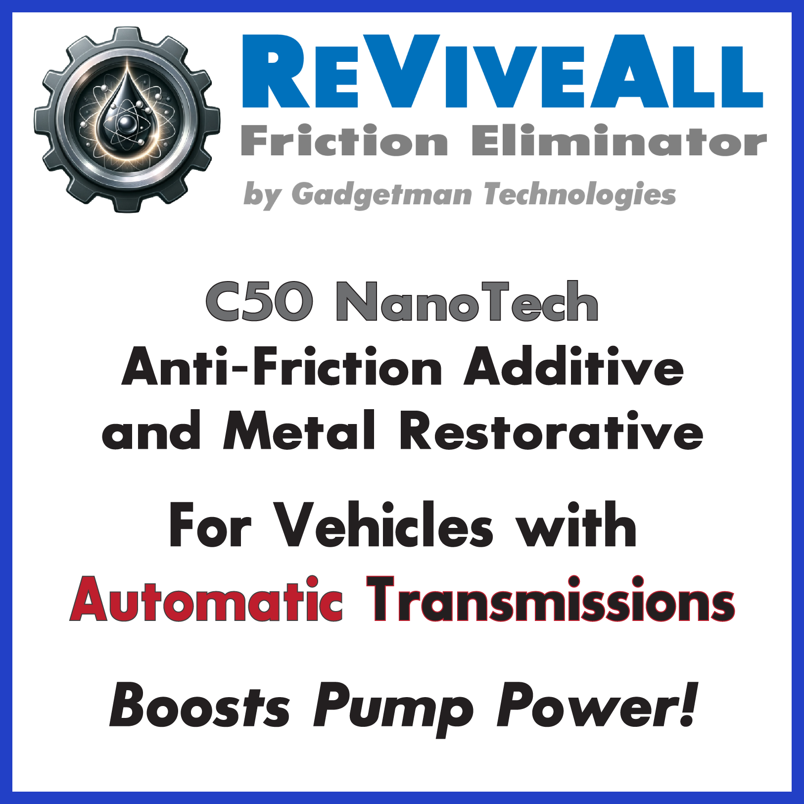 ReviveAll for Automatic Transmissions